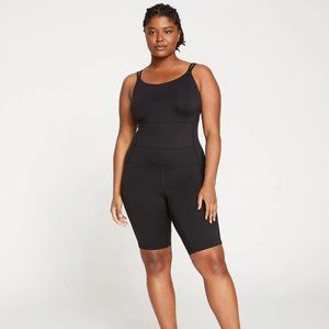 Universal Standard Next to Naked Bodyshort Bodysuit in Black Size L BNWT